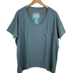 Skargorn #61 Tee in XS Petrol Wash